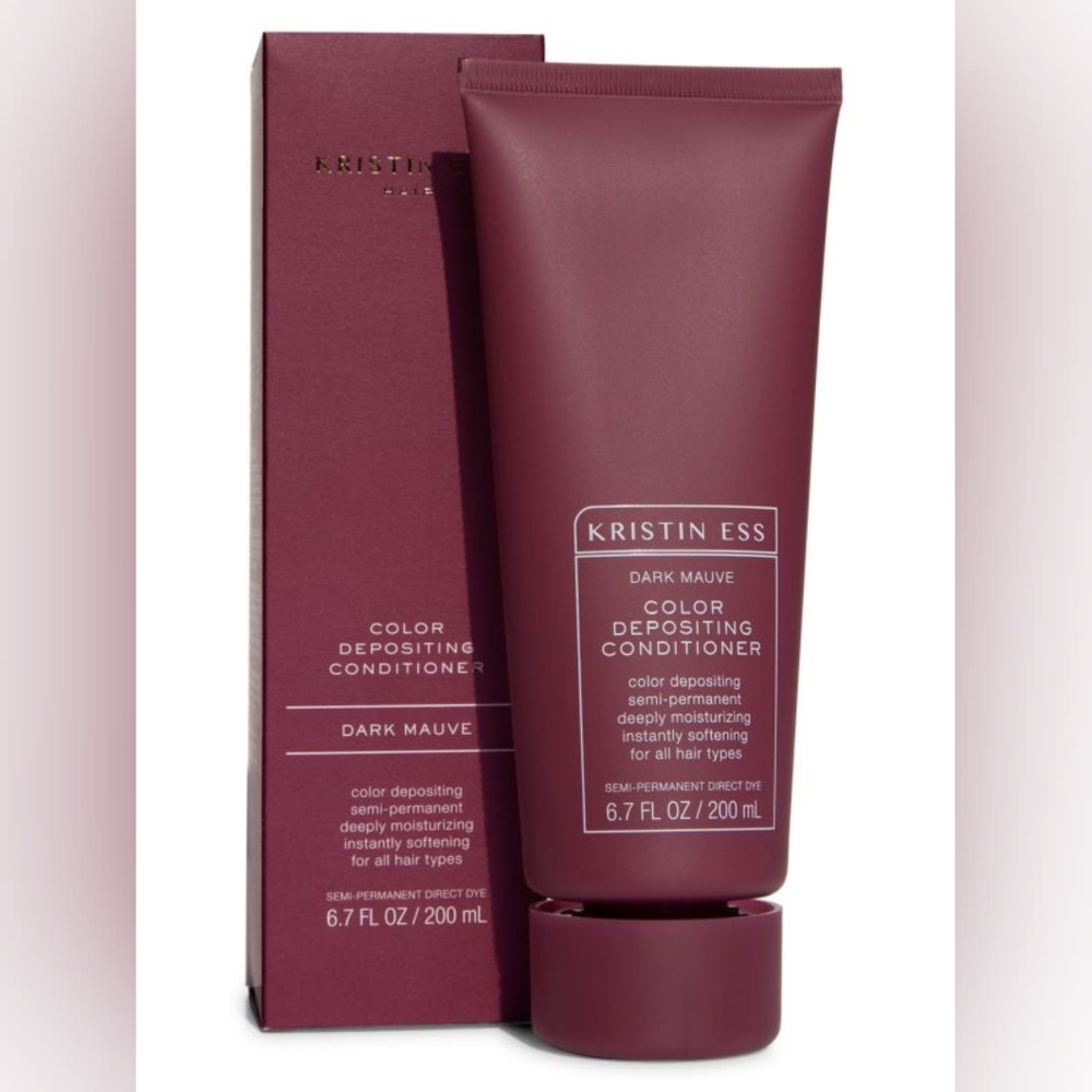 Kristin Ess Dark Mauve Color Depositing Conditioner